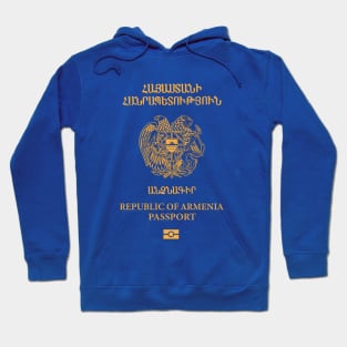 Armenia passport Hoodie